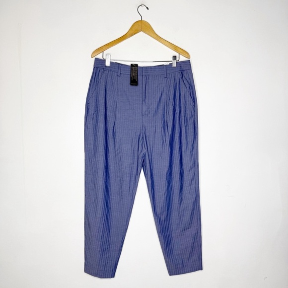 Banana Republic 12 High Rise Tapered Stripe trouser straight
Pants Size 12 NWT - Picture 1 of 7
